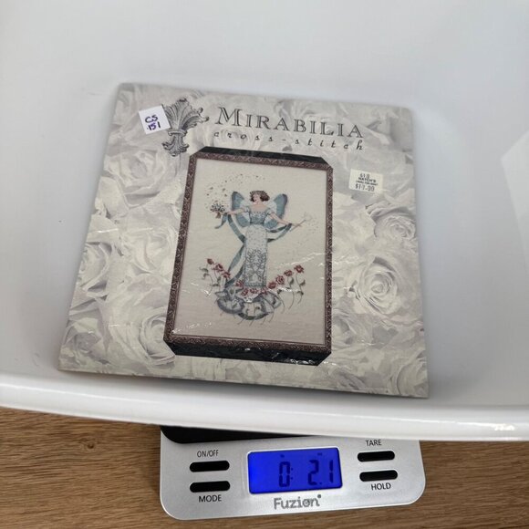 Mirabilia Aprils Blue Diamond MD 47 Cross Stitch Chart Nora Corbett NEW SEALED - Picture 3 of 3